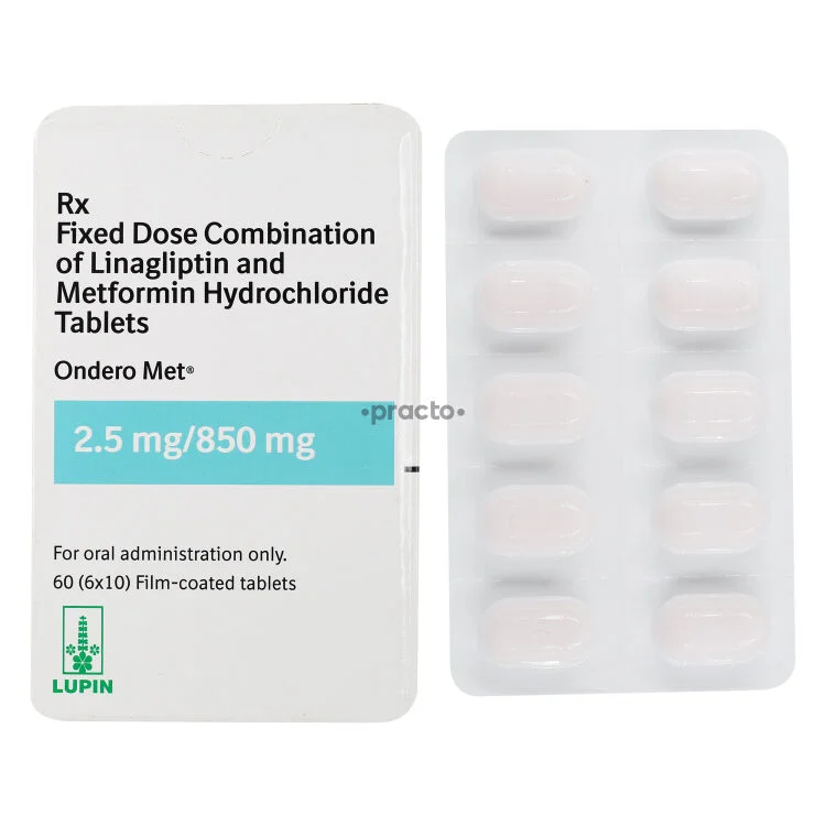 Ondero Met 2.5-850Mg